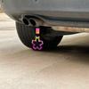 Car Gradient Devil Corner Love Ring Car Interior and Exterior Modification Armrest Ring Car Rear Exhaust Pipe Decoration Ring Pe