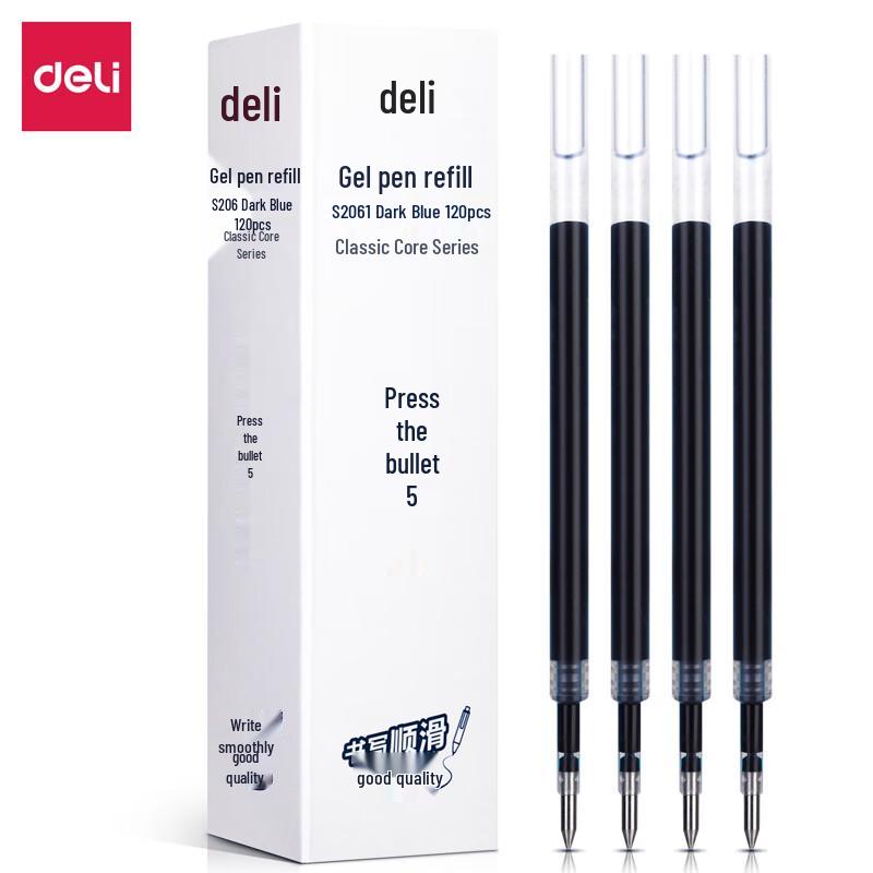 Deli S206 Retractable Gel Pen Refills