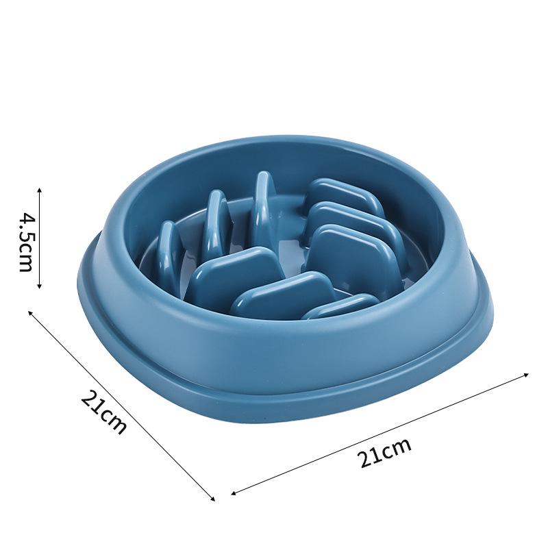 

Anti-Choke Non-Slip Slow Feeder Bowl for Dogs & Cats - Large Capacity, Stable Design Yarn Ball Slow Feeder Bowl [Bulk]