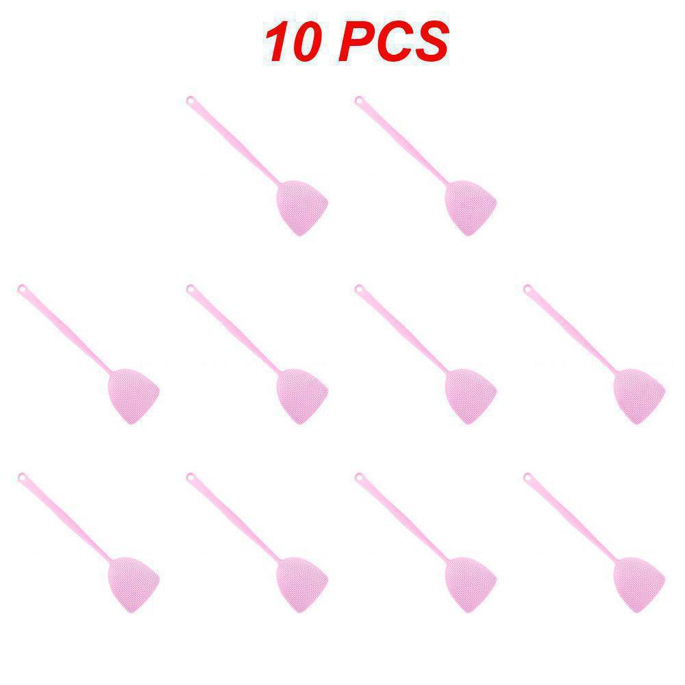 1~10PCS Fly Swatter Plastic Anti-mosquito Beat Insect Flies Pat Shoot Fly Pest Control Mosquito Tool Home Kitchen Accessories