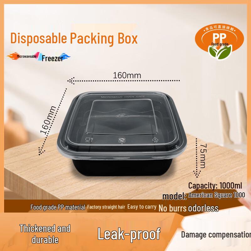 WEISHENG Disposable Takeout Food Containers