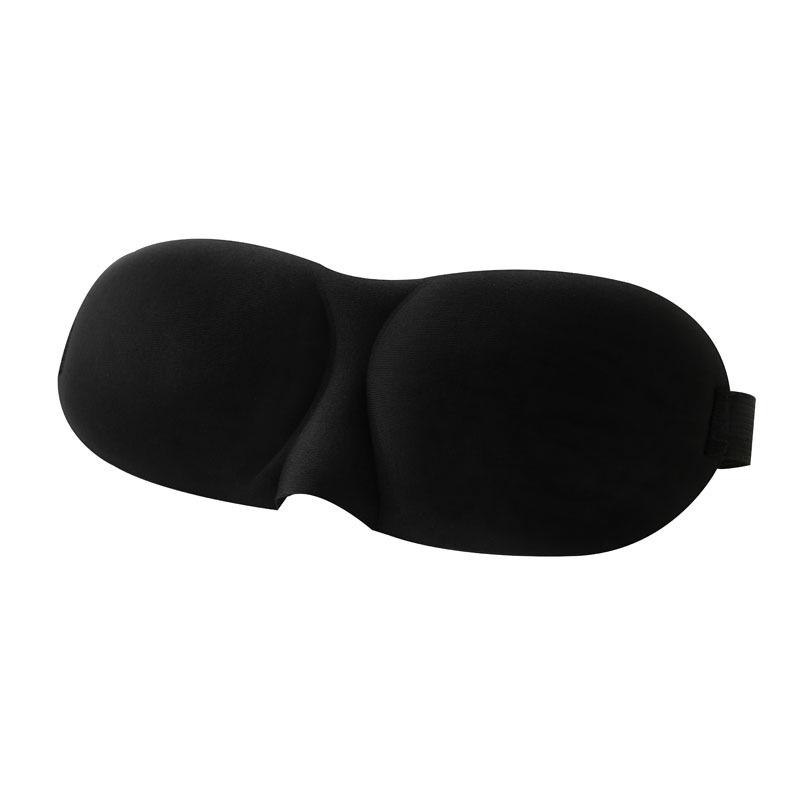 

3D Дышащая Черная Маска для Глаз для Мужчин и Женщин - Светоблокирующая, Улучшенный Дизайн для Снятия Усталости у Студентов