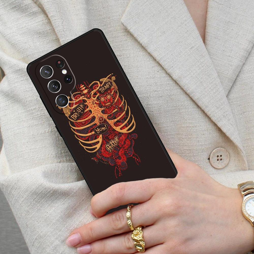 Medical Human Anatomy PRINT Cell Phone Case for Samsung Galaxy S26 Ultra S25 S24 S23 S22 S21 S20 Note10 Cover