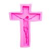Crucifix Shaped Resin Mould -Crosses Epoxy Casting Mold Wall Pendant Decors Fashion DIY Keychain Silicone Mold