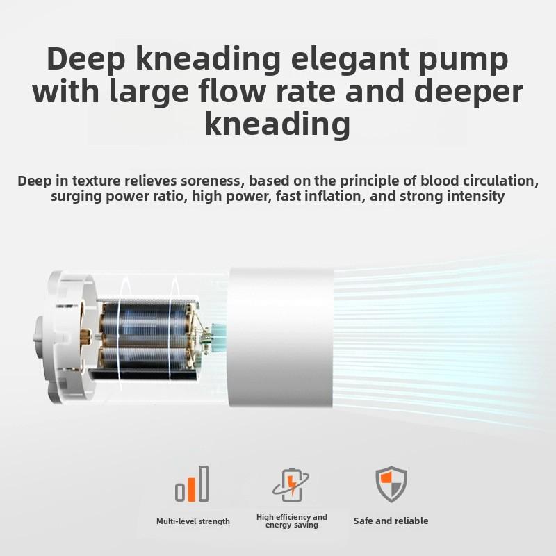 Fußkompression Luftdruck Haushalt Elektrisches Beinmassagegerät, Luftwellen-Beinmassagegerät