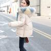Winter Chic Down Cotton Jackets Women's Korean Style Loose Warm Coats Large Size Solid Color Hooded Short Coats