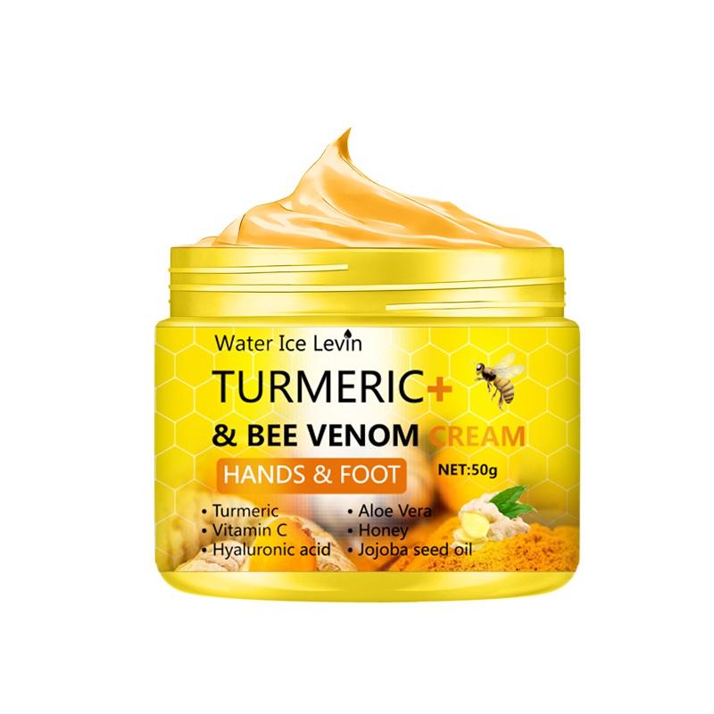 Crema Mani e Piedi Ape Velenosa, una Crema Idratante Naturale per Pelli Secche e Screpolate, Contiene Ingredienti Biologici, Lasciando la Pelle Morbida, Liscia e