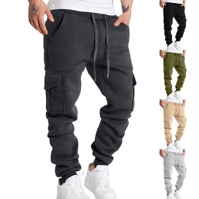 New European and American Sports Casual Pants Men's Sports Multi-pocket Trousers