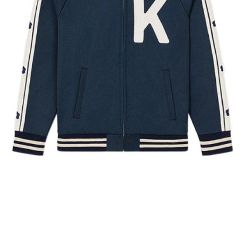 Previous Season Elephant-print Varsity Jacket FD55SW4654IE-77