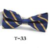 Men's Formal Jacquard Bow Tie for Weddings, Groomsmen, and Events