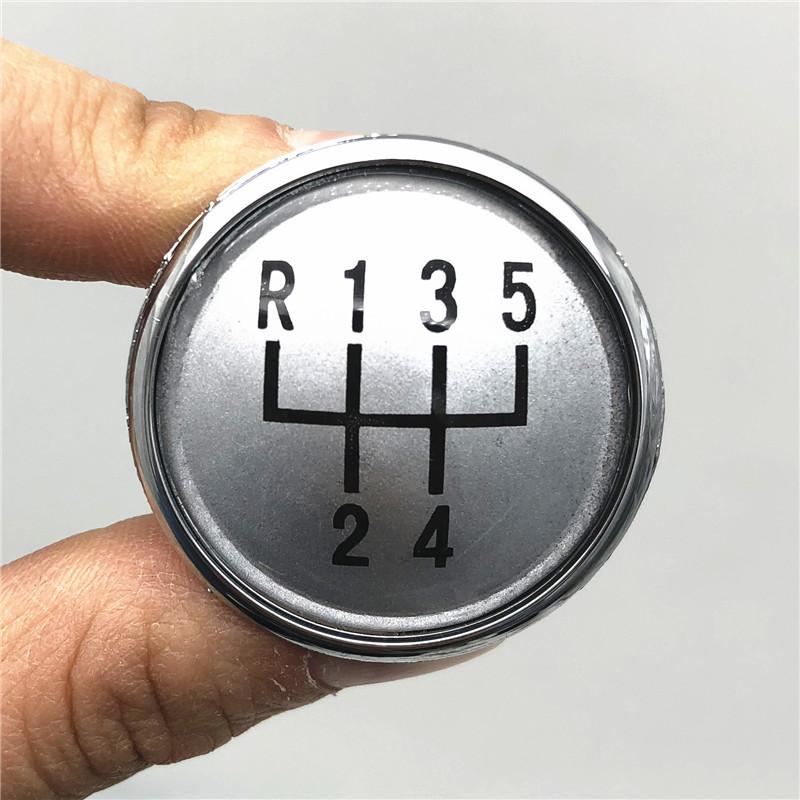 5/6 Speed Gear Shift Knob Cap Speed Number Emblem Badge Cover for VW Volkswagen Golf Jetta MK3 MK4 GTI MK4 Bora LUPO POLO SEAT IBIZA CADDY