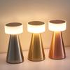Retro Small Mushroom Table Lamp Dimmable Touch Switch LED Desk Lamp USB Techargeable Wireless Night Light for Bedroom Decor