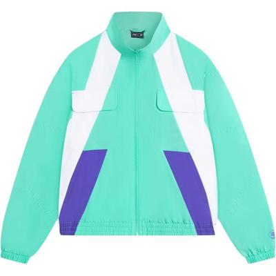 Li Ning Womens Basketball Series Fashion Loose Stand Collar Cardigan Windbreaker Women Outerwear AFDSA16-1