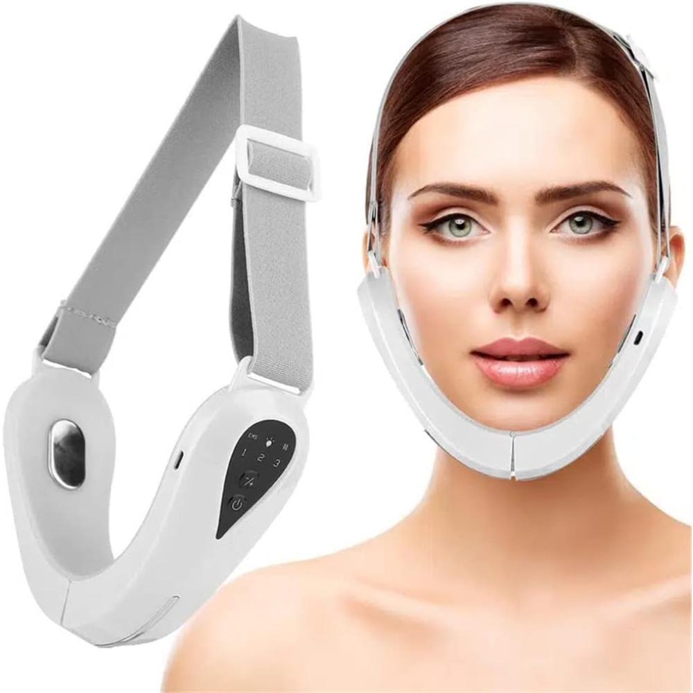 Electric V-Shaped Massager - Face Firming Machine Beauty Device Double Chin Removal Machine