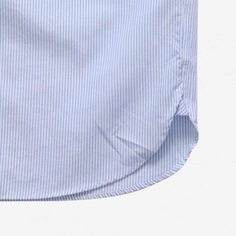 Nanamica Striped Wind Unisex Shirt Sugf362e Sx