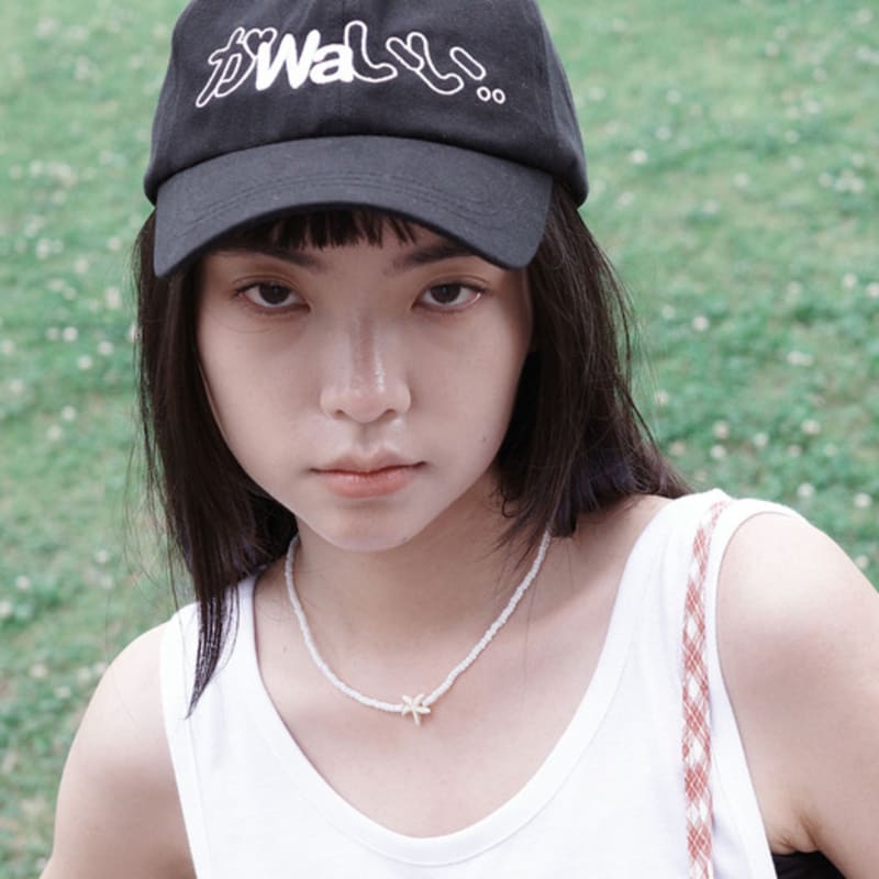 

WONDER VISITOR KAWAii ball-cap [Black] single