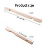 Bees Hives Entrance Reducer Beekeeping Tool Ventilation Control Safety Accessory Wooden Bees Supplies Maintain Warmth 12pcs