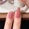 Odorless White Peach Oolong Nail Polish: Peel-Off, Whitening, Nude Water-Based Manicure
