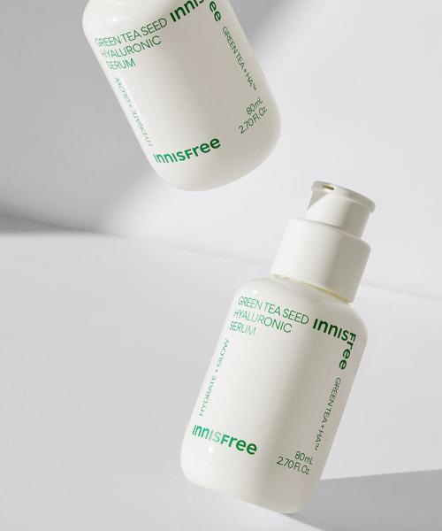 Innisfree Green Tea Seed Hyaluronic Serum 80mL + 15mL (Gift Included)