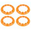 Coprimozzo Decorativo Protezione Cerchione Tappo Cerchione Copertura in Plastica Ruota da 8 Pollici Pneumatici per ATV Go-Kart Dune Buggy Quad 4 Ruote Veicolo