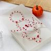 Creative Rice Beads Exaggerated Black Spider Rings Link Bracelets for Women Men Punk Hiphop Halloween Bracelets Jewelry Gift