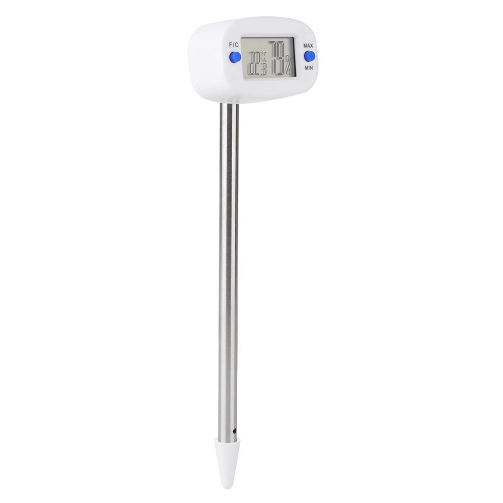 

Mini Electronic Soil Temperature Moisture Meter Temperature Humidity Tester for Garden Plants Soil