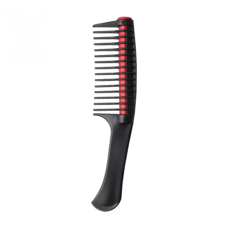 Hair Comb Hair Dye Comb Oil Treatment Styling Waxing Hair Dye Comb Hair Brush Plastic Oil Treatment Comb Roller Core Comb