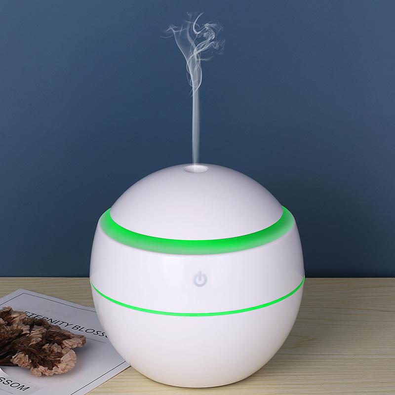 Creative USB Fog & Wood Grain Aromatherapy Humidifier with Custom Logo Option