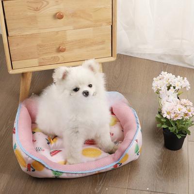 Cartoon Fruit Summer Pet Nest Sandwich Mesh Nest Dog Cat Nest Small and Medium-sized Dogs