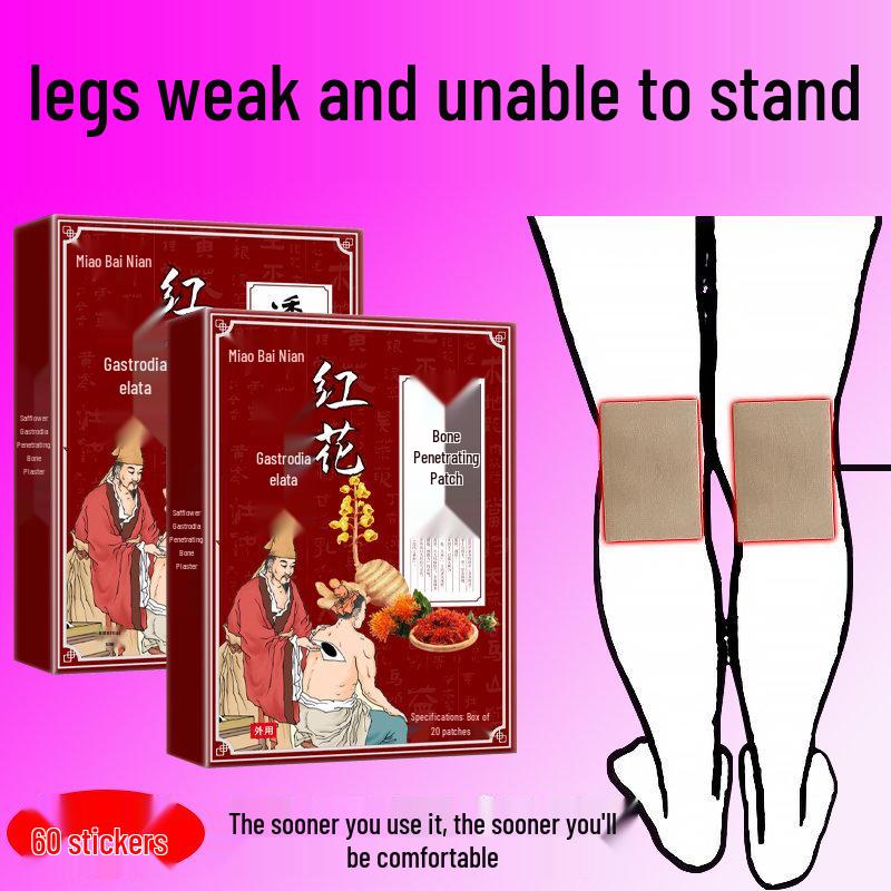 Revitalizační náplasti na nohy a kolena pro seniory při slabosti a únavě