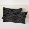 Skull Figure 3D Printed Quilt Cover Set No Filling Black Gothic Vintage Bedding Cover Pillowcase Home Textiles Duvet Cover Sets