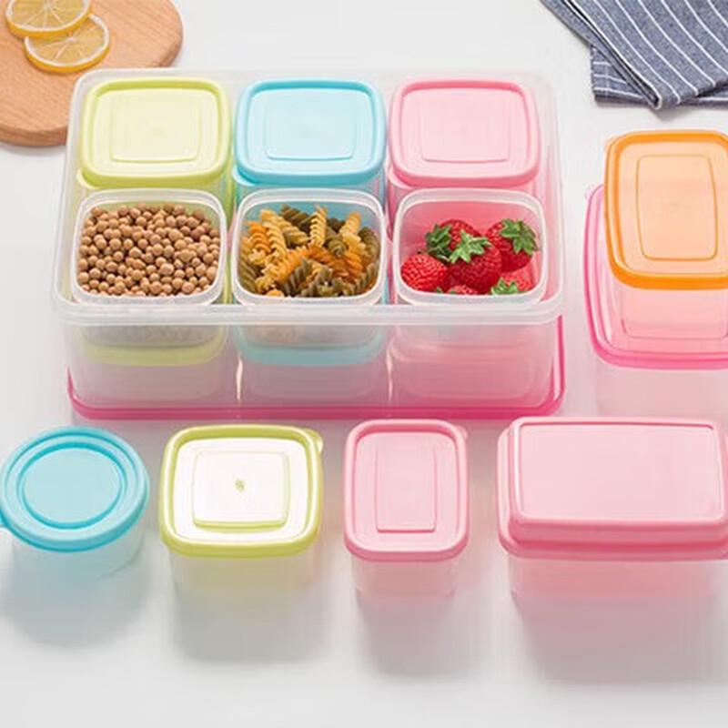 Huihuang Square Lebensmittelproben-Boxen 250ml, 10er-Pack