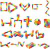 Jucării 3 buc Cub Șarpe Mini Fidget Puzzle Arc-en-ciel Twist Puzzle Jucărie pentru Ciorapi Cadouri de Petrecere Umpluturi pentru Pungi de Surprize Cadou Copii