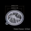 PATIKIL 138mm Outer Diameter Food Filter Strainer, 120 Mesh, Kitchen Mesh Filter Strainer, Fine Mesh Sieve for Juice, Coffee, and Soy Milk Filtering,