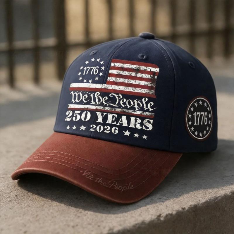 American Anniversary Baseball Cap D Printed Digital Printed Hat th Anniversary Cap