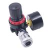 Practical 1/4" Spray Paint Guns Air Regulator Gauge Air Adjusting for Valve Regulator for Spray Guns and Pneumatic Tools