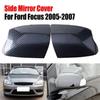 Carbon Fiber Rearview Mirror Cover Trim For Ford Focus MK2 2005 2006 2007 1Pair