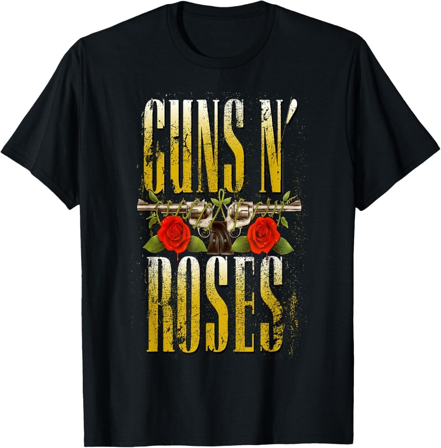 Официальная футболка Guns N  Roses Big Guns S
