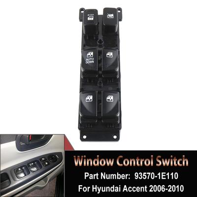 OEM# 93570 1E110 935701E110 Car Power Master Window Control Switch Window Lifter Button For Hyundai Accent 2007 2008 2009