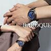 BAROQUE Blue Mother of Pearl Watch Brand Watch MADE IN JAPAN SERIES Gentleman Automatic Winding [Baroque] BA3004RG-58NV Men's