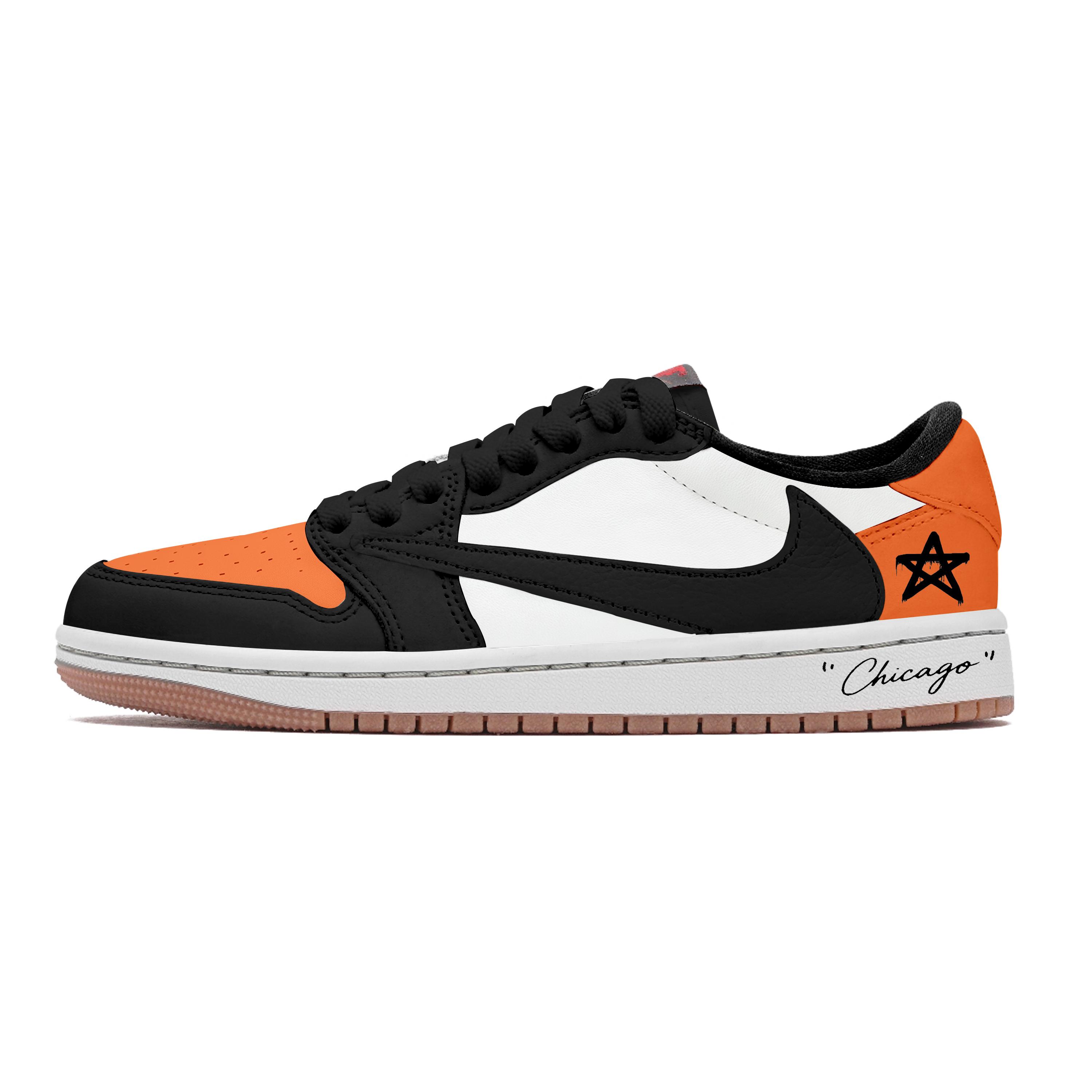 

Travis Scott X Jordan Air Jordan 1 Vintage Basketball Shoes Unisex Low Top Blue DZ4137-700(Team723-) 35.5
