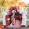 1pc nezouko Theme Blanket - Digital Print, Polyester, Cozy for All Seasons, Perfect for Outdoor, and Travel