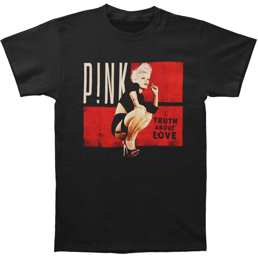 Men s Pink Album Bars 2013 Tour Slim Fit T-shirt Small Black XL