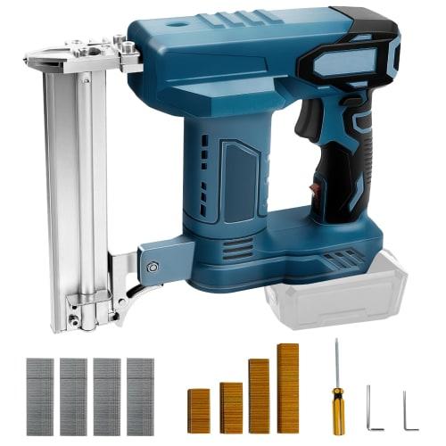 Ceritica Electric Tacker, Rechargeable Nailer, Pin Tacker, and Finish Nailer, Compatible with Makita 18V Batteries, for Building Materials Manufacturi