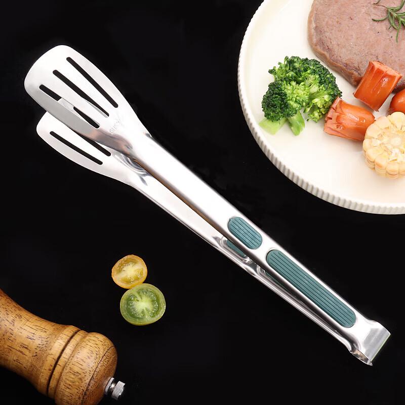 304 Stainless Steel Kitchen Food Tongs