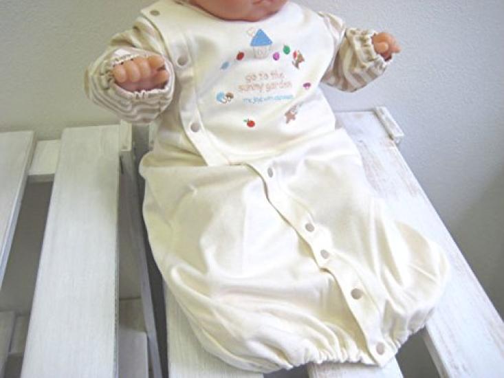 Newborn made in organic coveralls coveralls, Japan, cotton, two-way