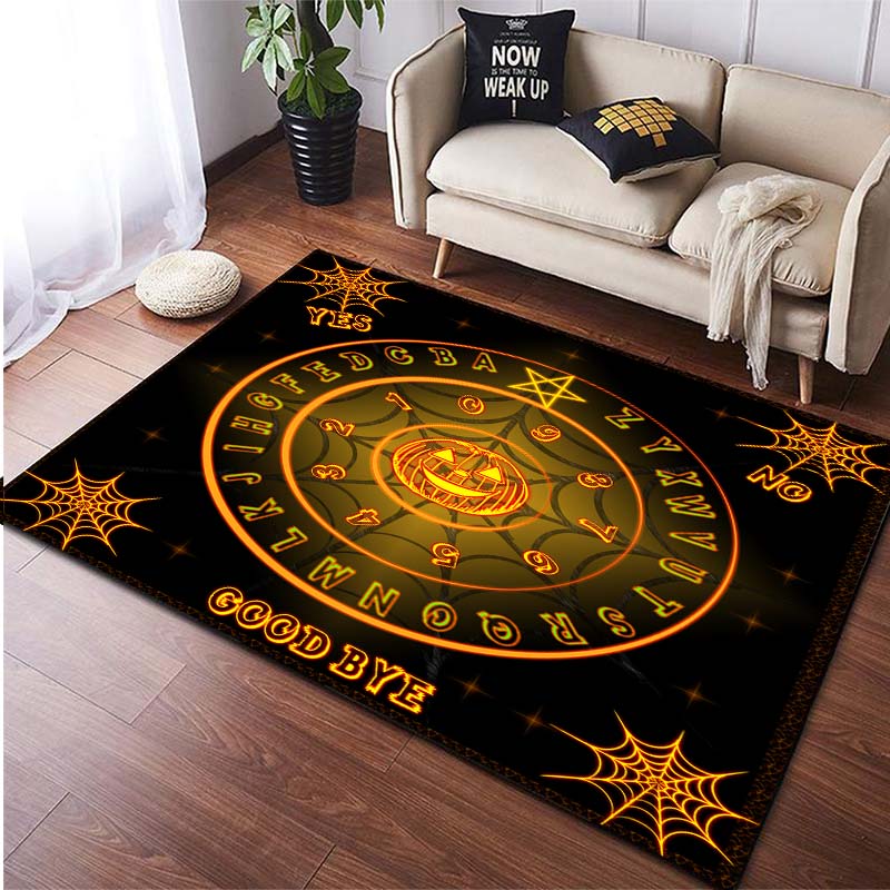 Ouija-Brett, großer Teppich für Wohnzimmer, Teppich, Schlafzimmer, Badematte, weicher Teppich, Heimdekoration