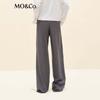 MO&Co. Women's High-Waist Wide-Leg Trousers MBE3PAT006