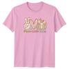 Peace Love Easter TShirt Groovy Retro Holiday Easter Gift For Him And Her