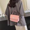 Stylish Retro Minimalist Shoulder Bag For Women 2024 Trendy Small Square Bag
